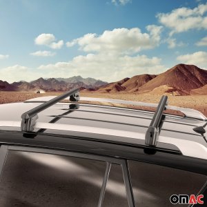 Toyota FJ Cruiser Roof Rack Cross Bars - Omac - Sherman (Size XL) - Black - '07-'14